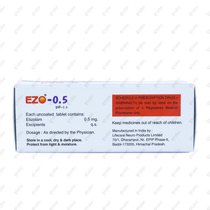 EZO 0.5 Tablet 10's