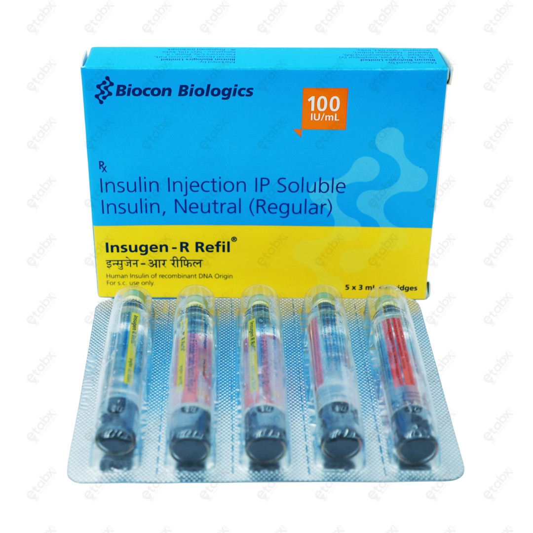 Insugen R Refill 5x3ml