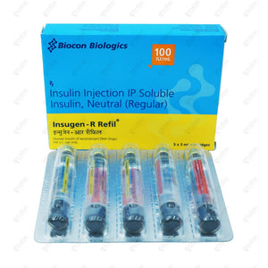 Insugen R Refill 5x3ml