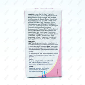 EGA Night Cream 30GM Skin Regeneration & Hydration
