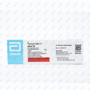 Inderal 40mg Tablet 15's