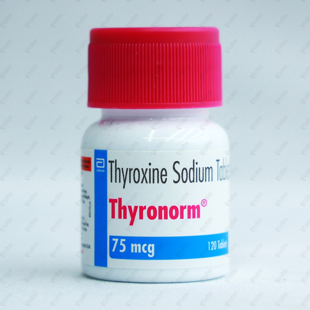 Thyronorm 75mcg Tablet 120's