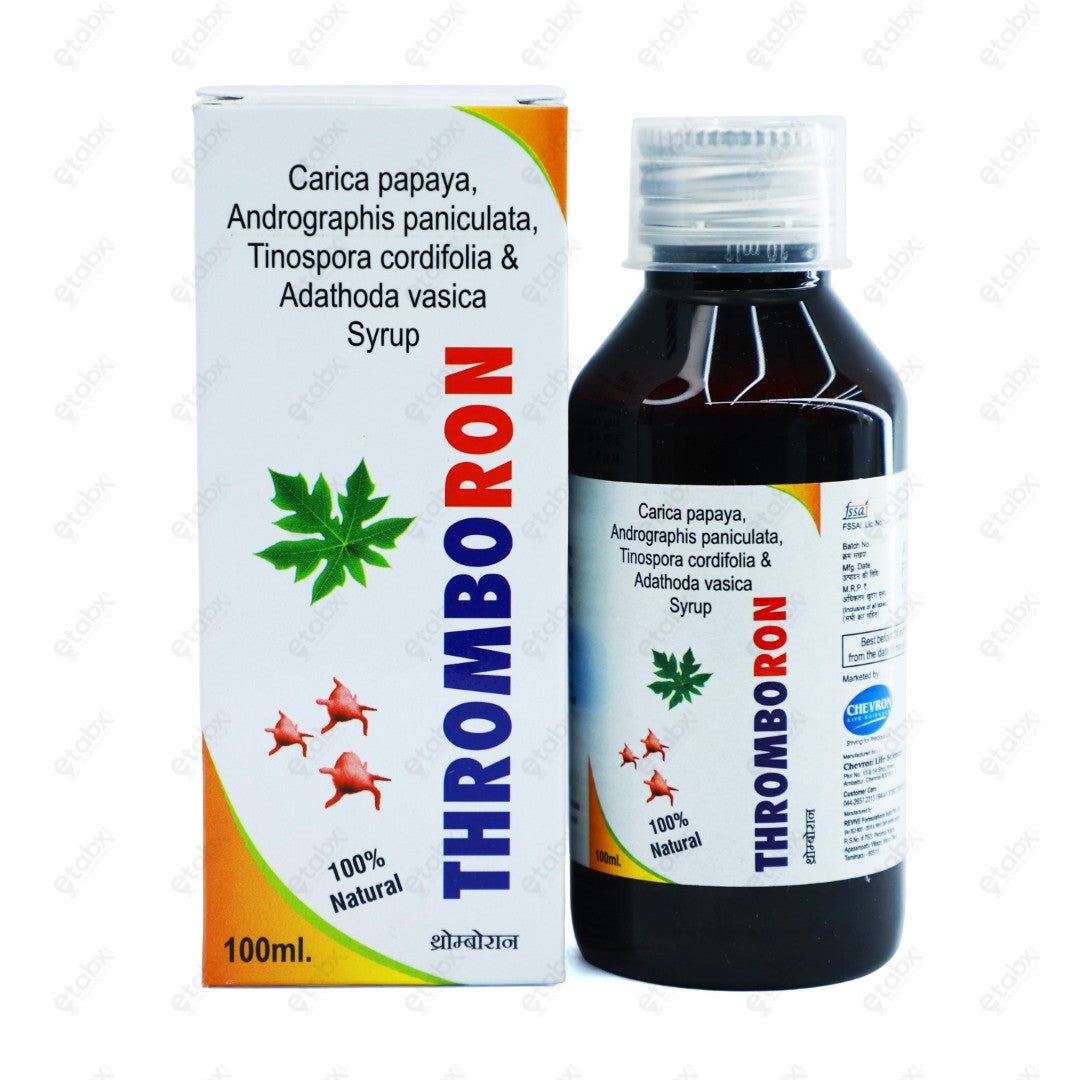 Thromboron Syrup 100ML