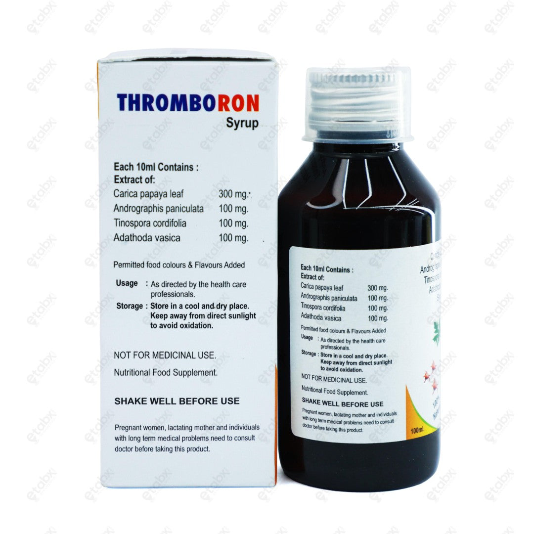 Thromboron Syrup 100ML