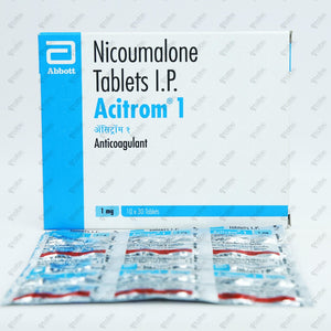 Acitrom 1mg Tablet 30's