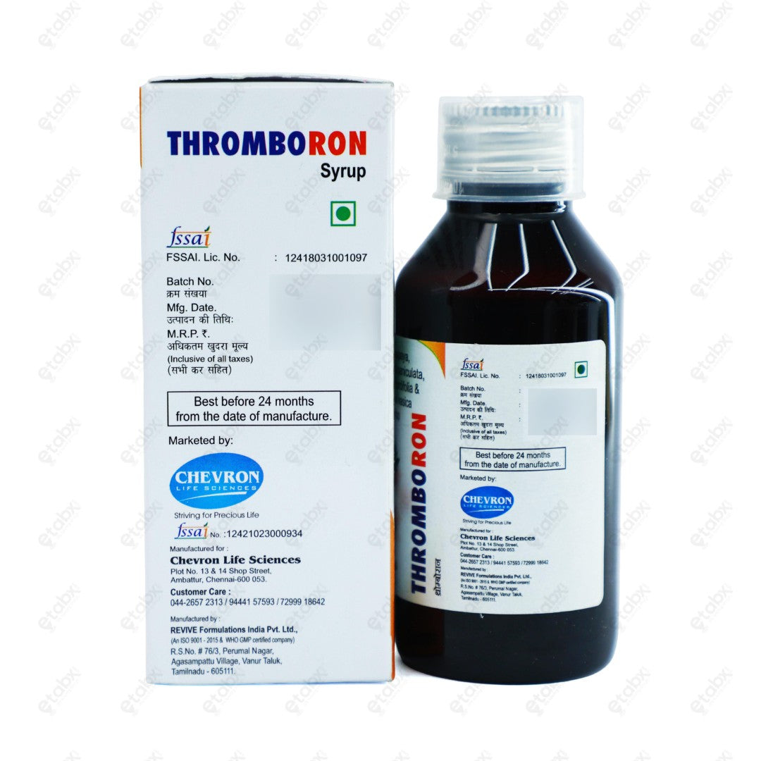 Thromboron Syrup 100ML