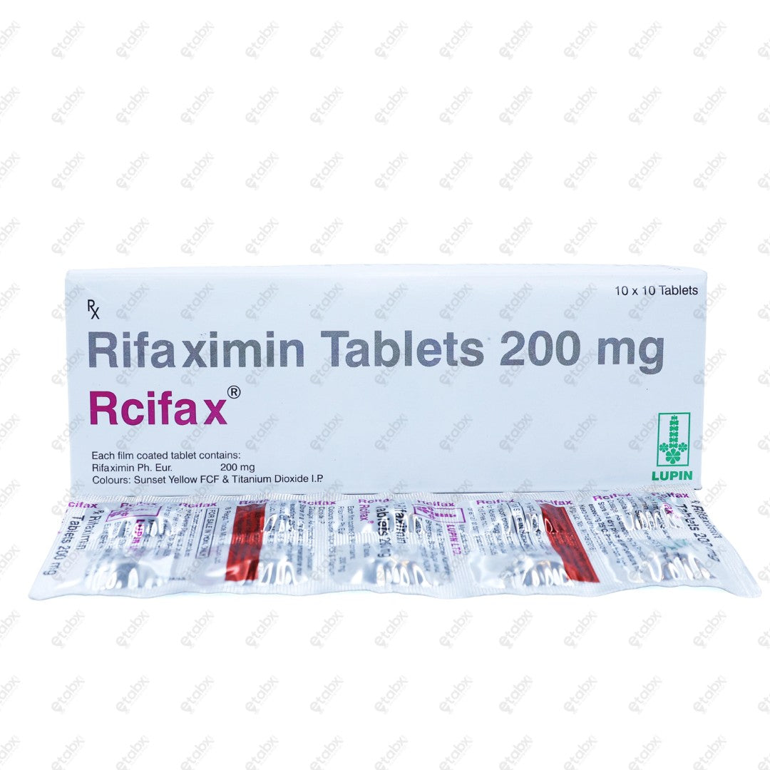 Rcifax 200mg Tablet 10's