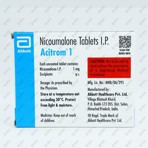 Acitrom 1mg Tablet 30's
