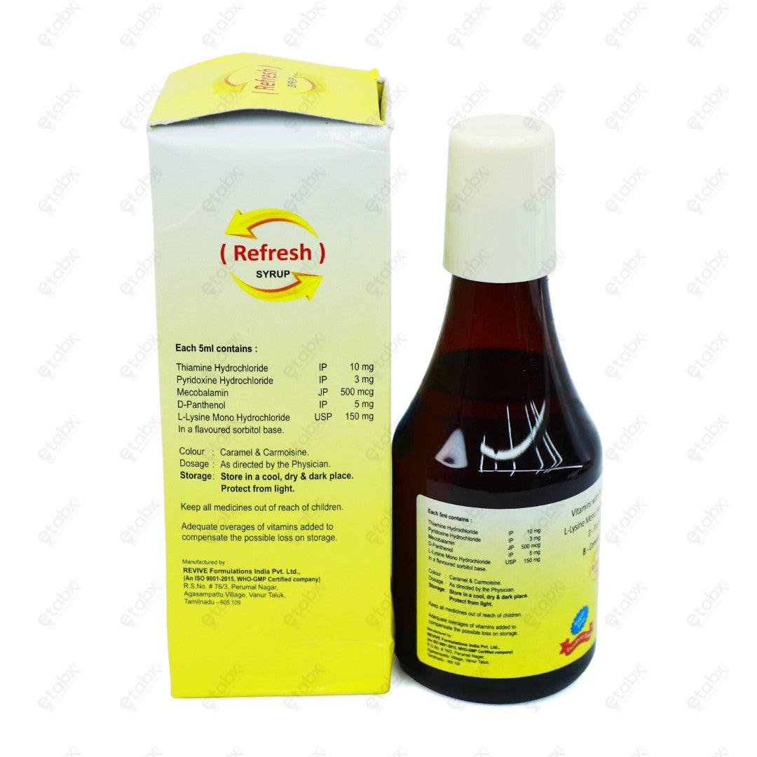 Refresh Syrup 200ml