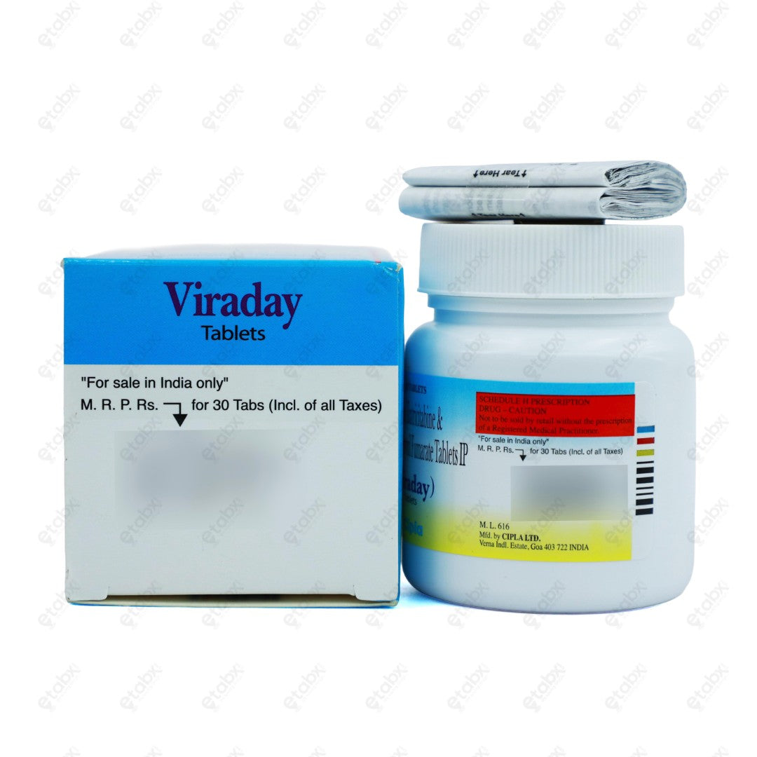 Viraday 30 Tablets