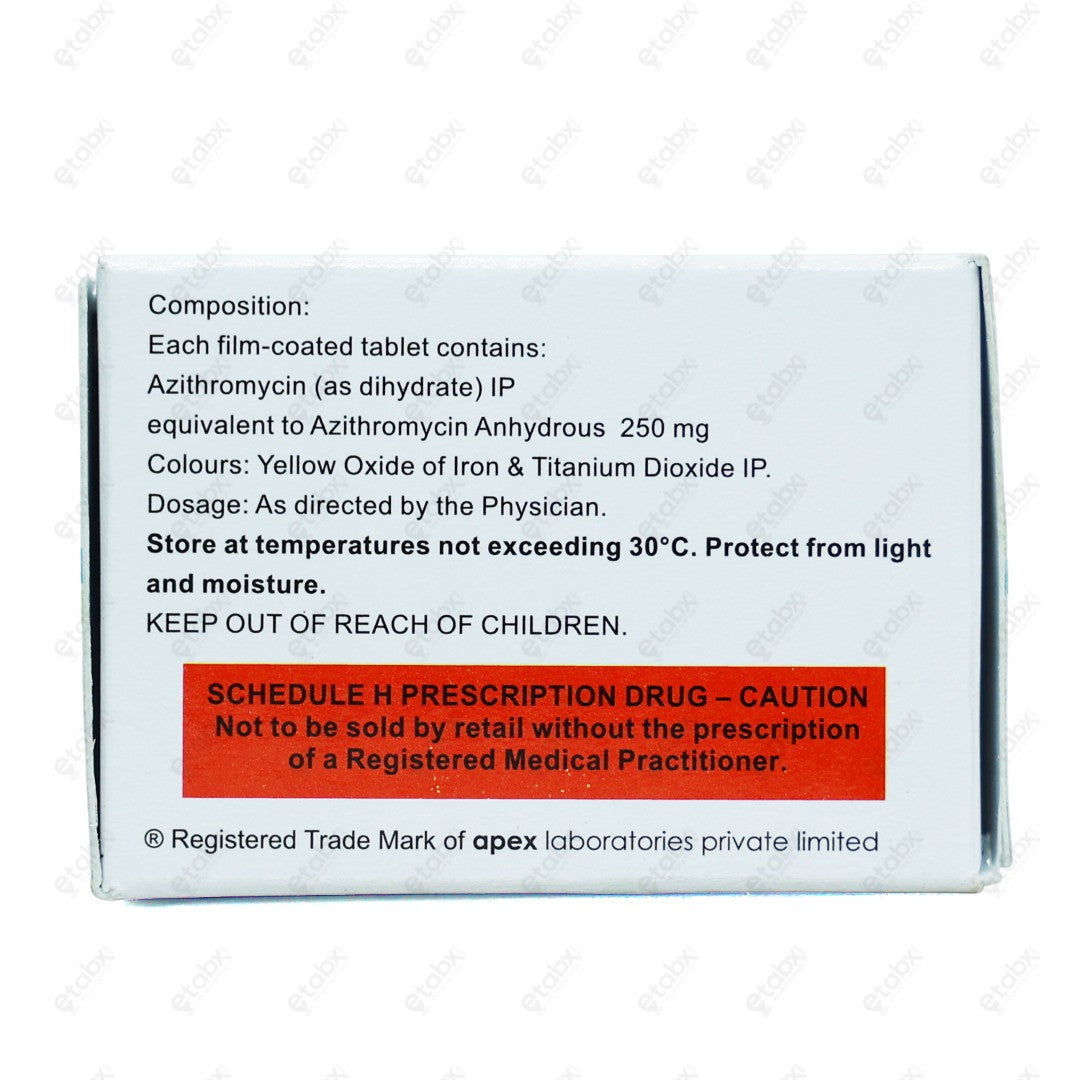 Aziclass 250mg Tablet 6's