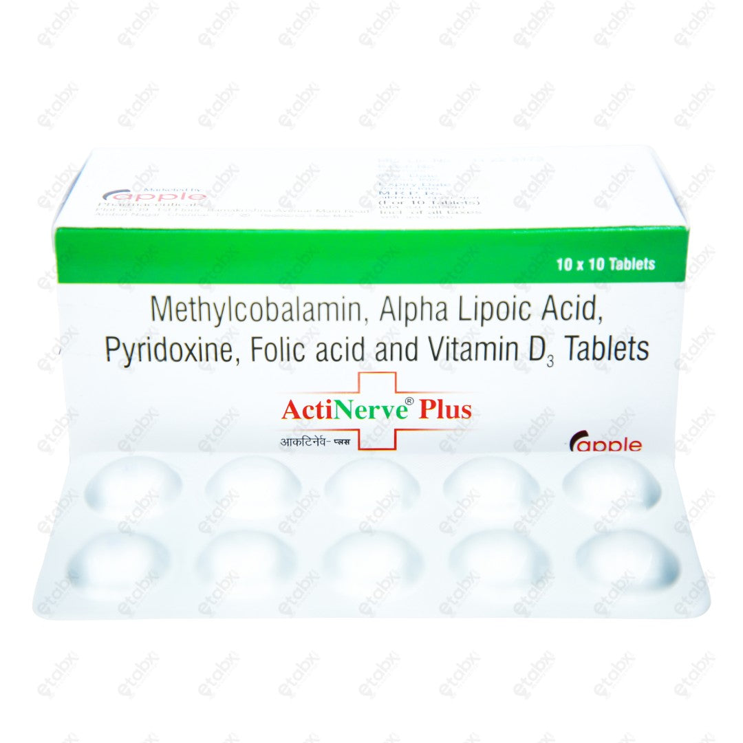 Actinerve Plus 10's