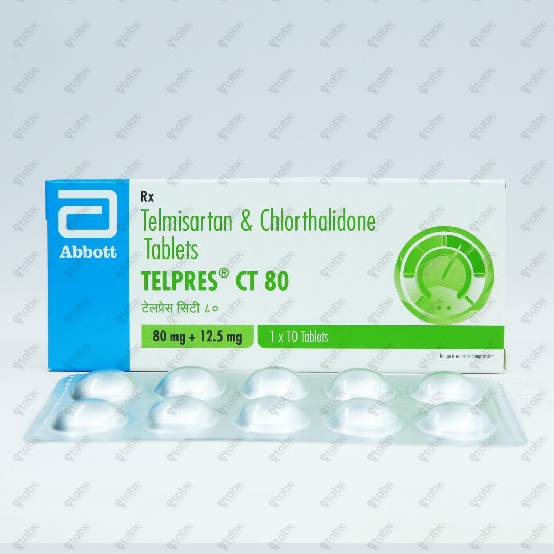 Telpres CT 80 Tablet 10's
