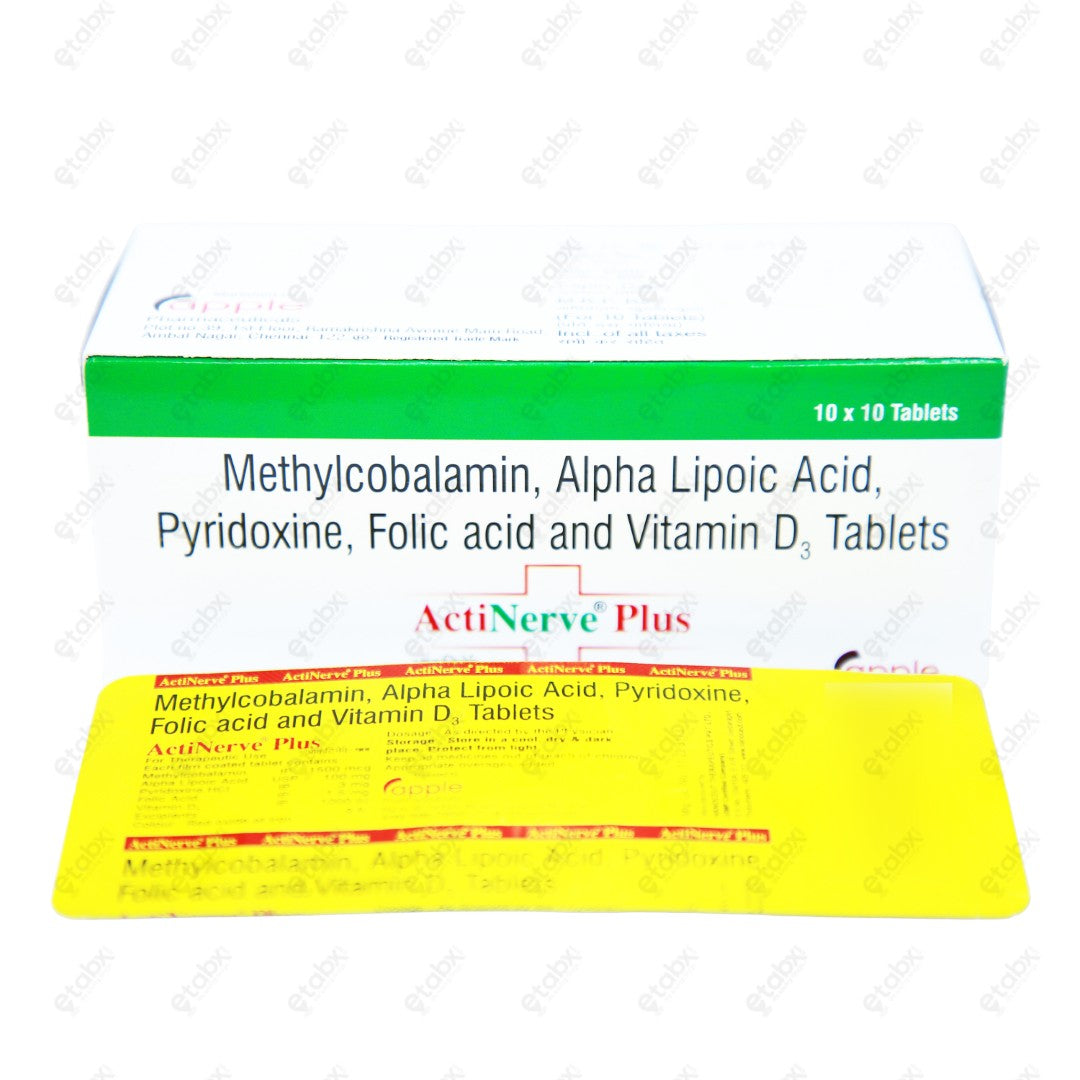 Actinerve Plus 10's