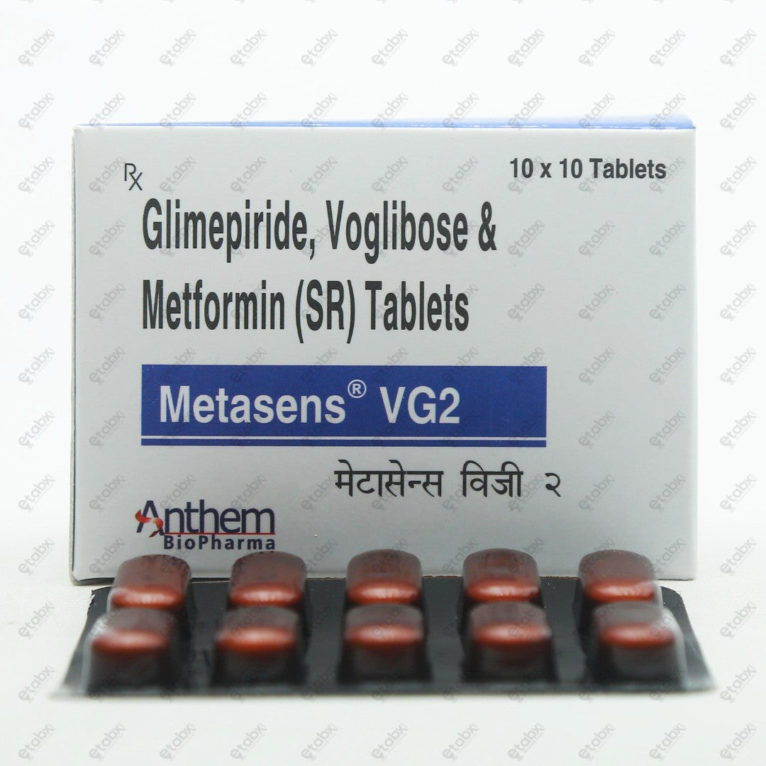 Metasens VG2 Tablet 10's