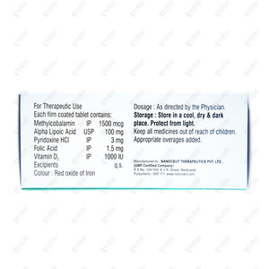 Actinerve Plus 10's