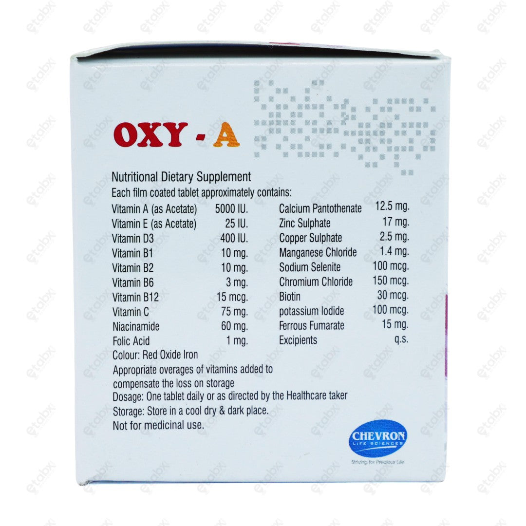 Oxy A Tablets 10's
