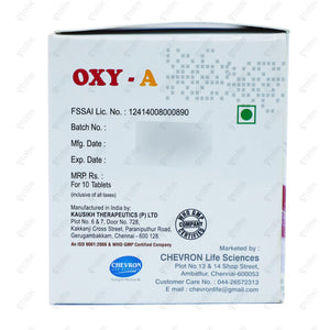 Oxy A Tablets 10's