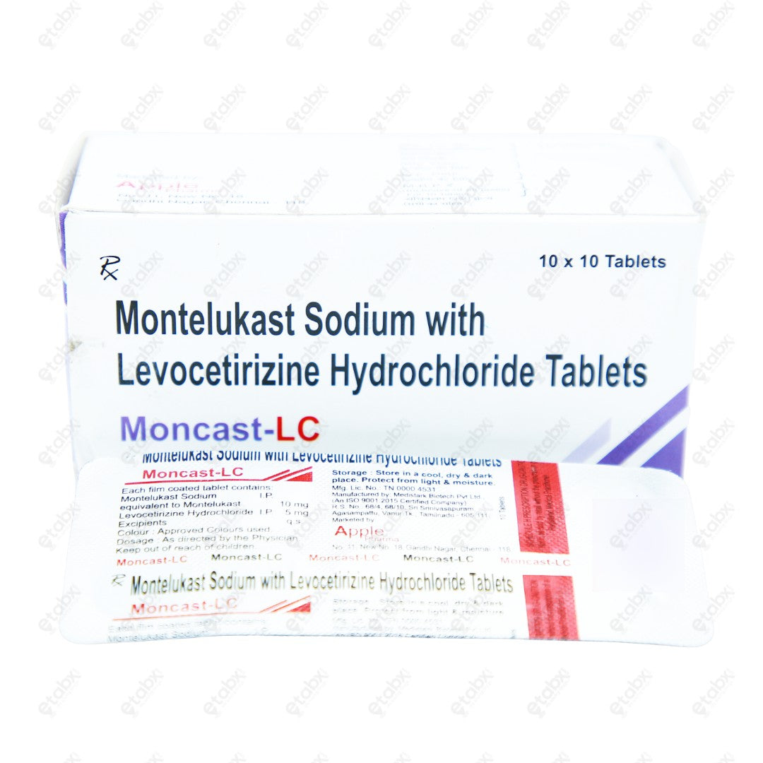 MONCAST LC Tablet 10's