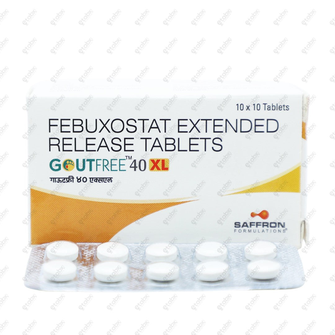 Goutfree 40 XL Tablet 10's