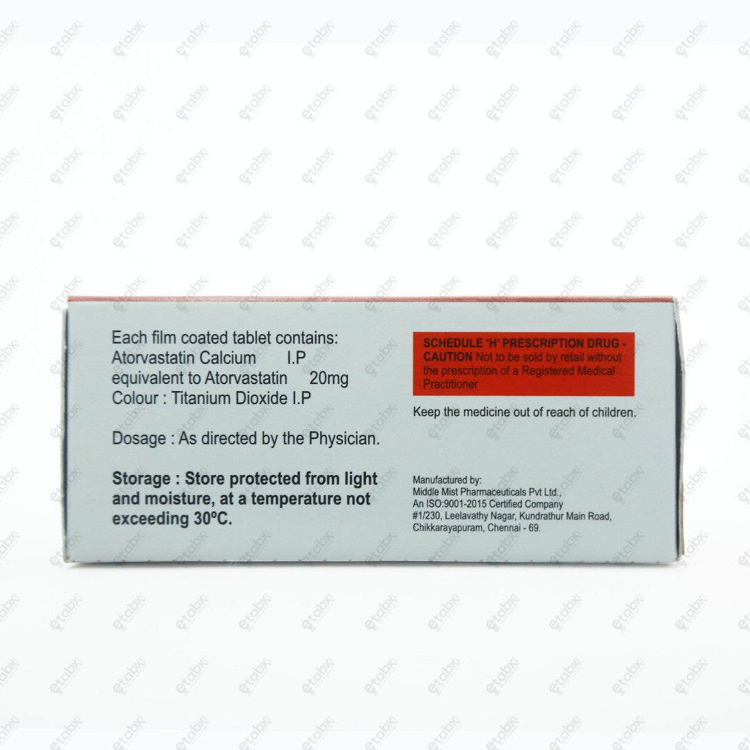 Saanvas 20mg Tablet 10's