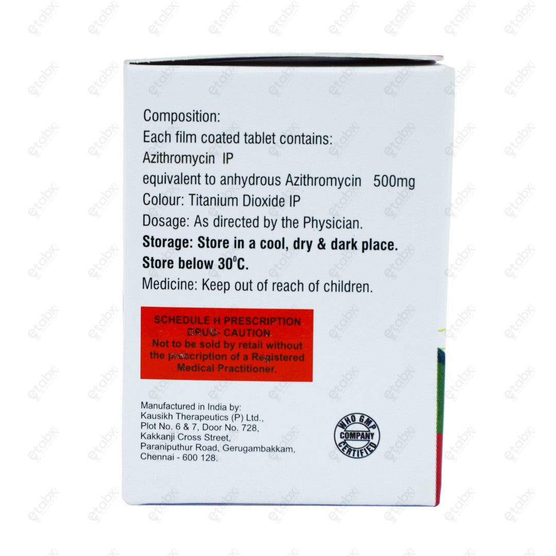 AZIRON 500mg Tablet 3's