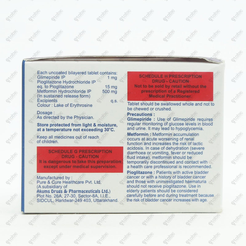 Tridart 1mg Tablet 10's