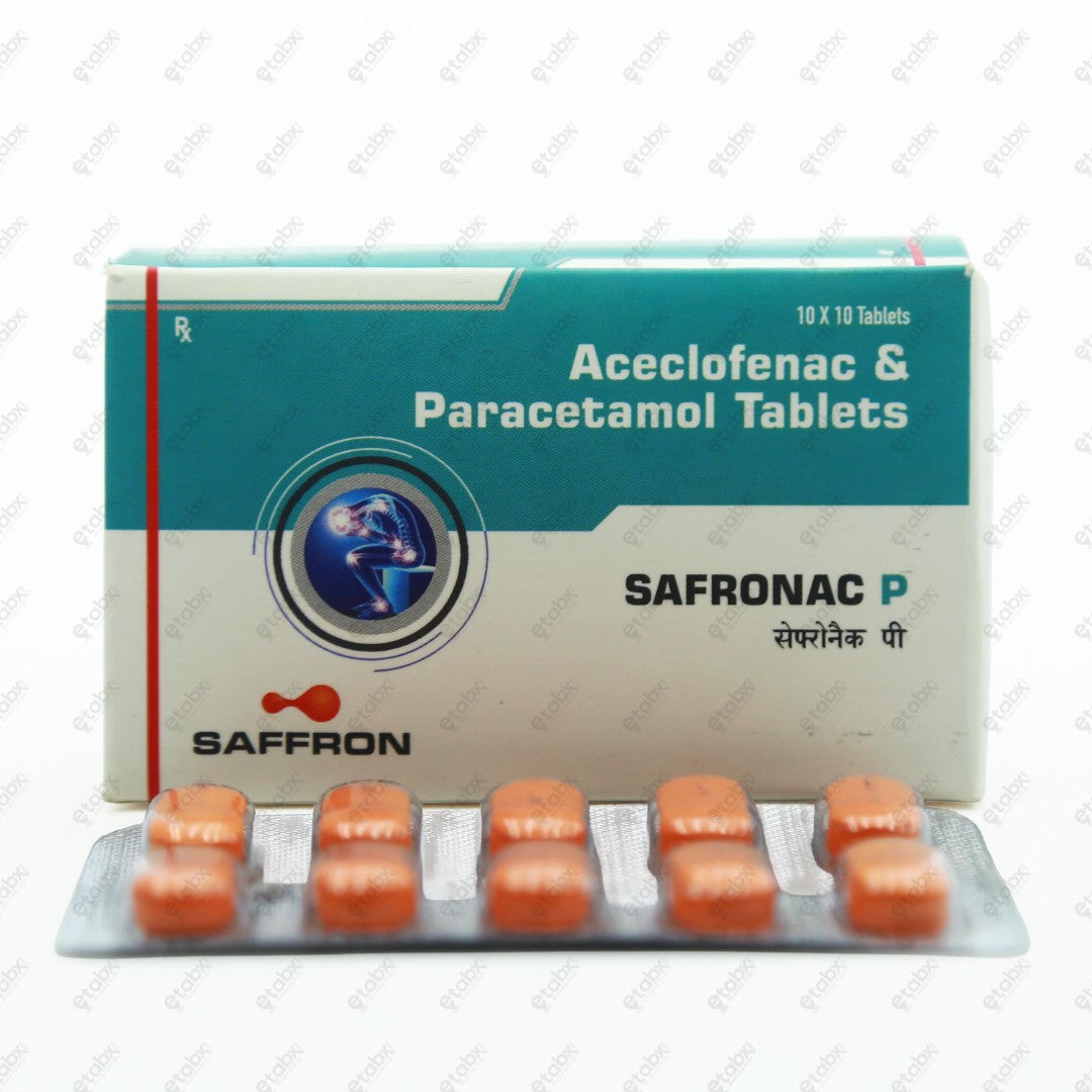 SAFRONAC P Tablet 10's