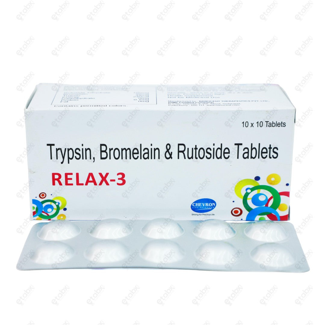 Relax 3 Tablet 10's