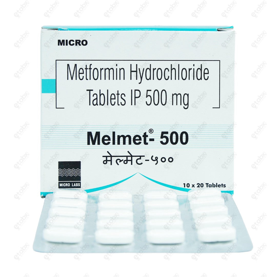 Melmet 500mg Tablet 20's
