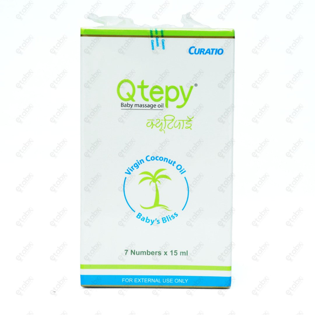 QTEPY BABY MASSAGE OIL 15ML
