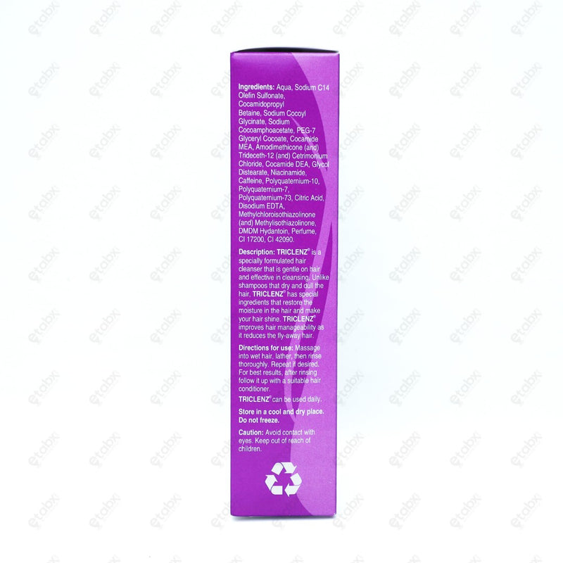 Triclenz Hair Cleanser 250ML Anti-Dandruff Shampoo