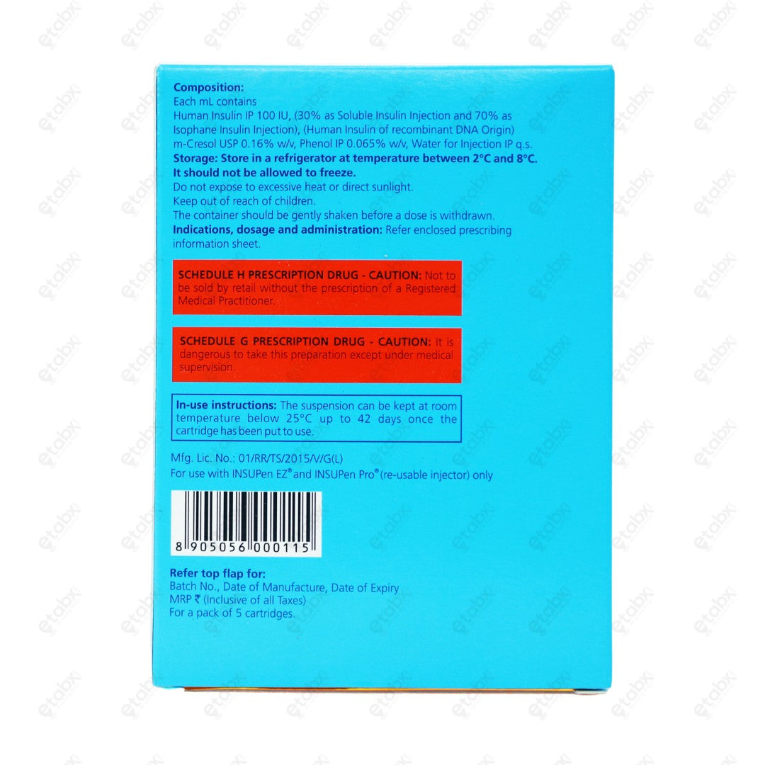 Insugen 30/70 Refill 5x3ml