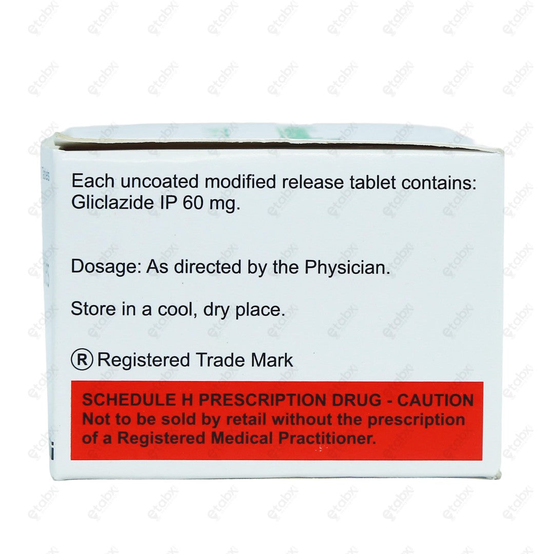 Diabend MR 60mg Tablet 10's