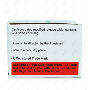 Diabend MR 60mg Tablet 10's