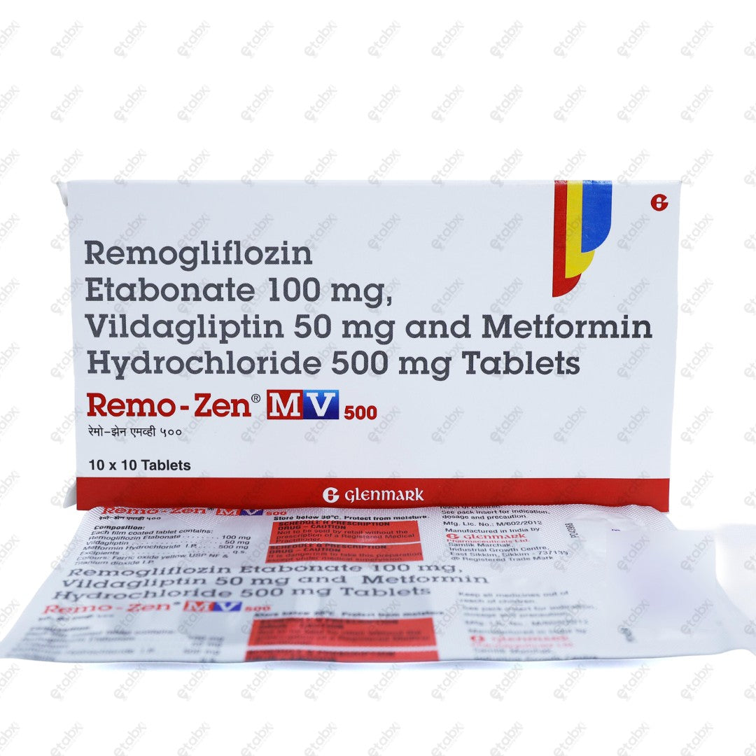 REMOZEN MV 500mg Tablet (10's)