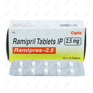 Ramipres 2.5mg Tablet 10's