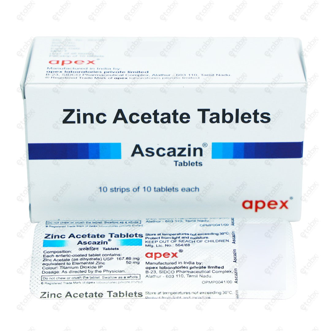 Ascazin Tablets 10's