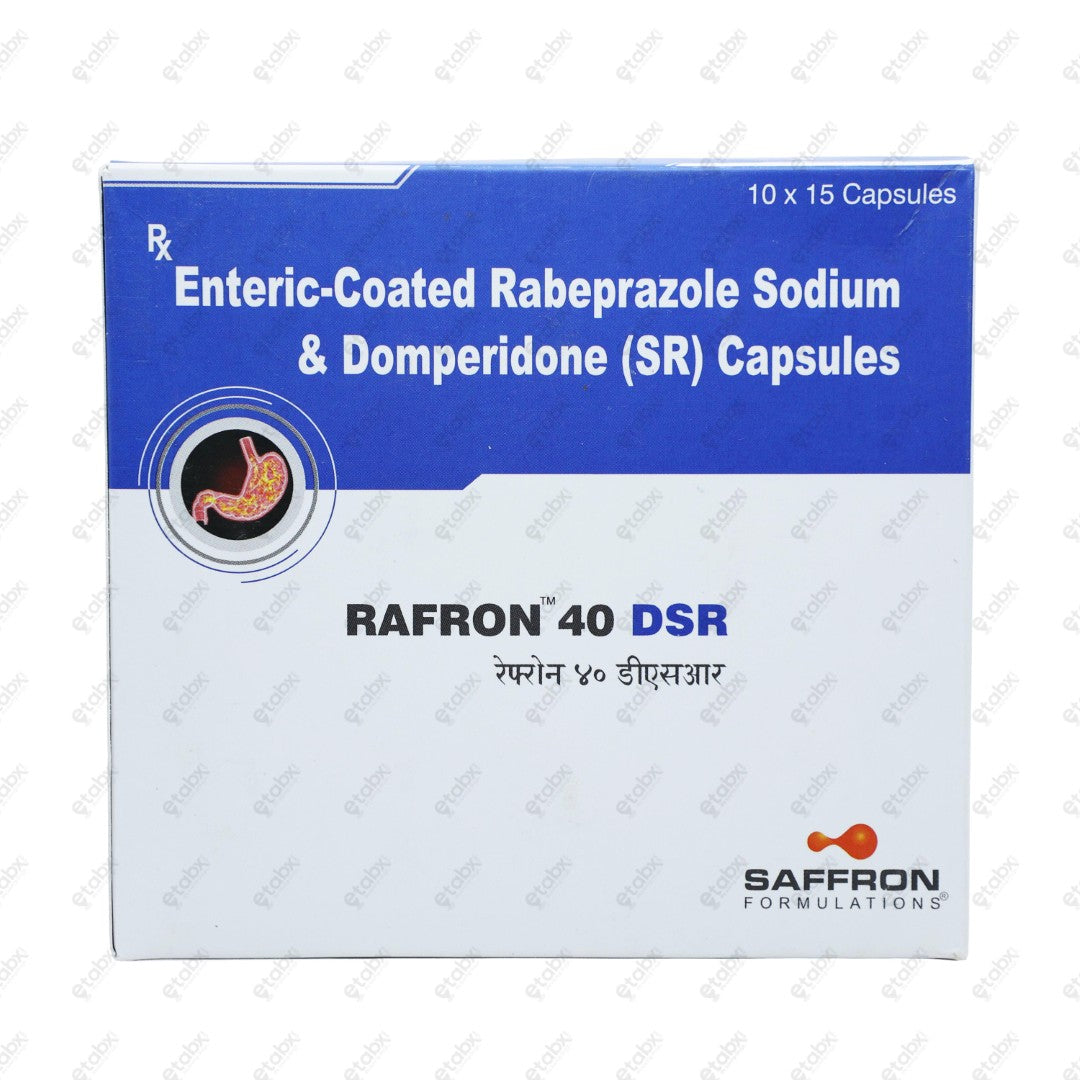 Rafron 40 DSR Capsule 15's