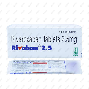 RIVABAN 2.5mg Tablet 10's