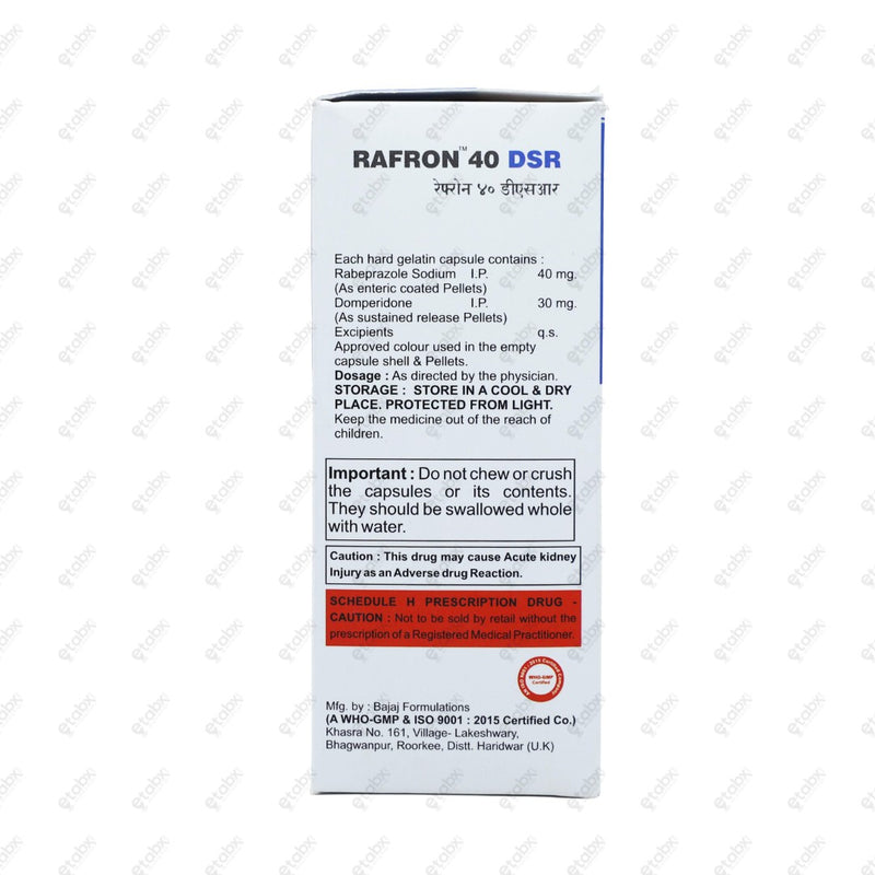 Rafron 40 DSR Capsule 15's