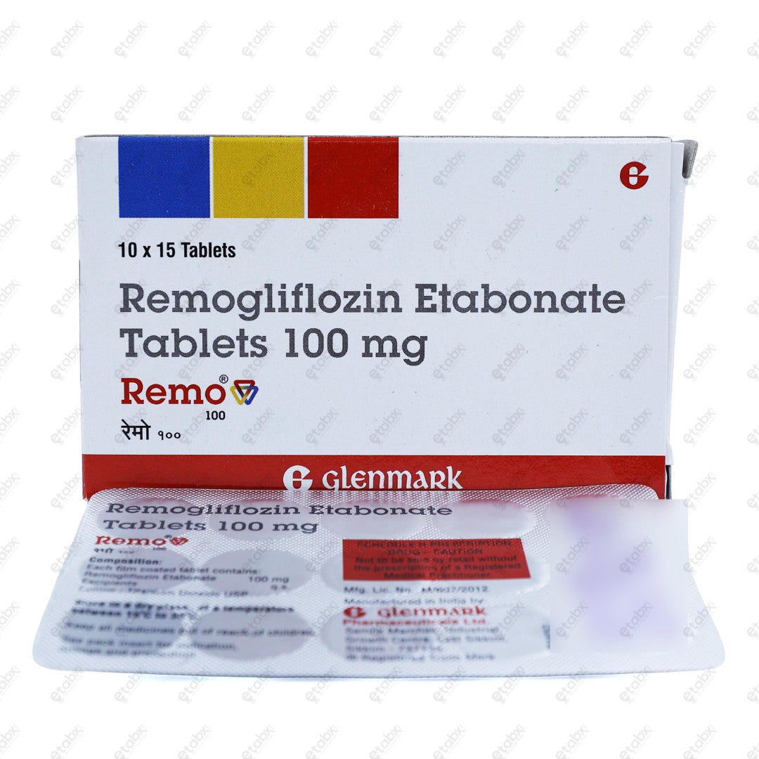 Remo 100 mg 15 Tablets