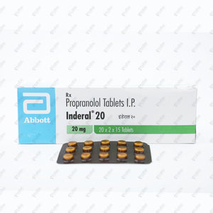 Inderal 20 Tablet 15's