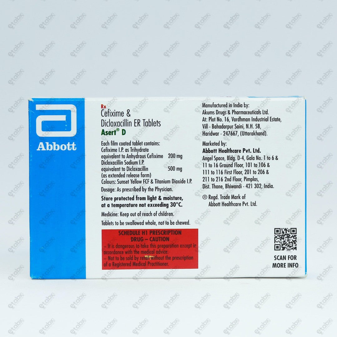 Asert D Tablet 10's