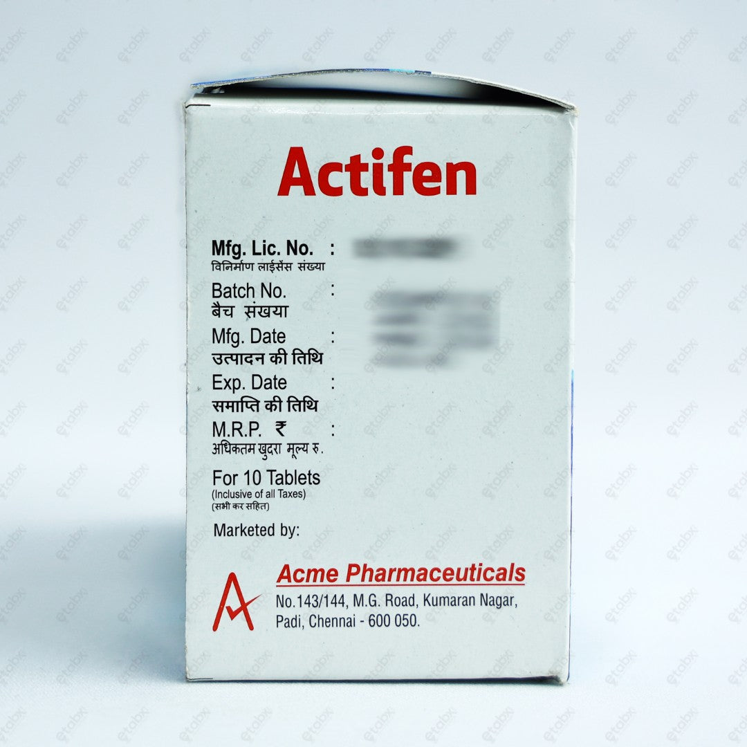 Actifen Tablet 10's