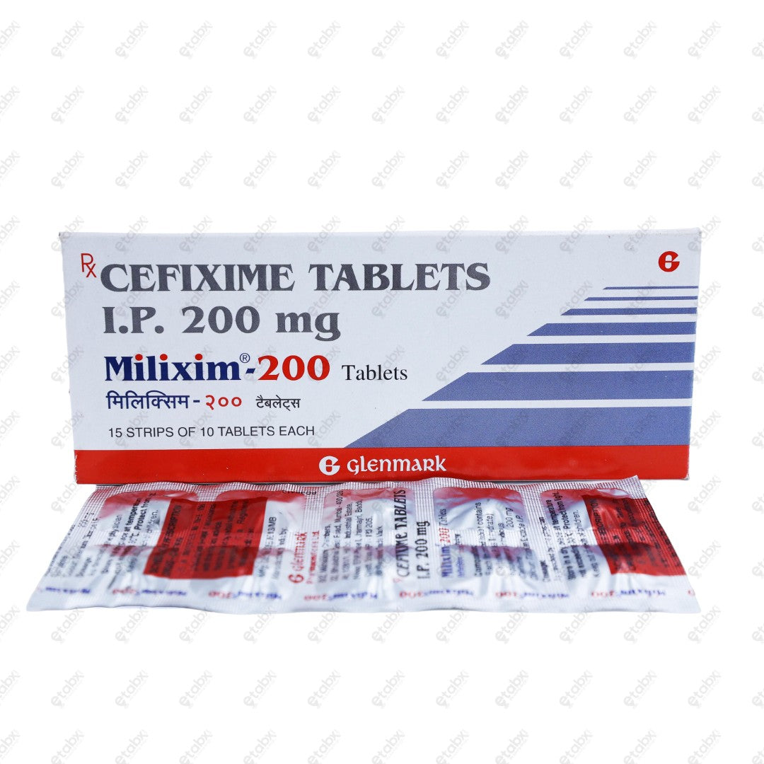 Milixim 200mg Tablet 10's