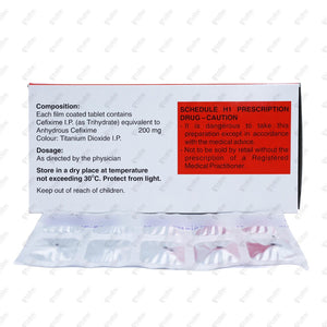 Milixim 200mg Tablet 10's