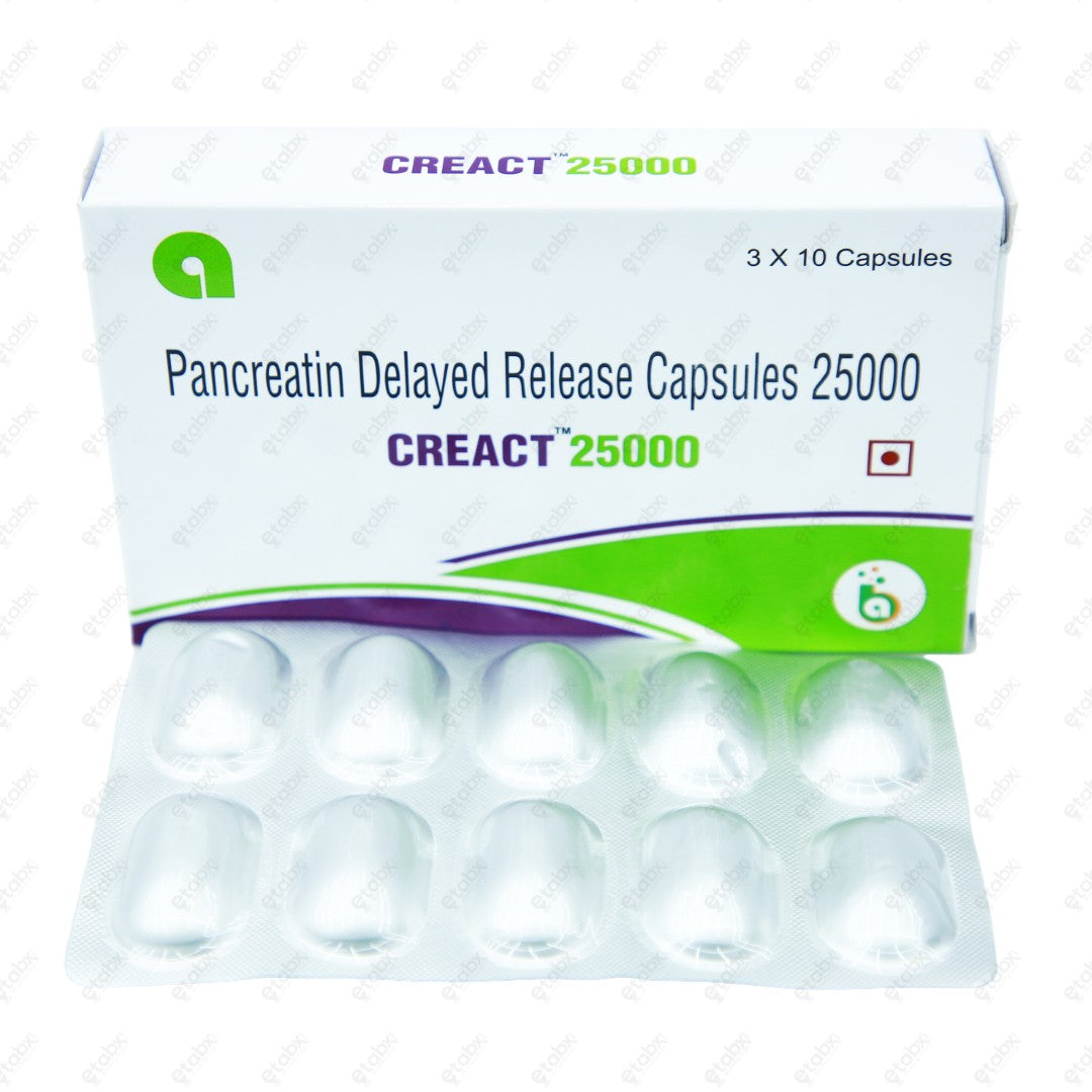 Creact 25000 Capsule 10's