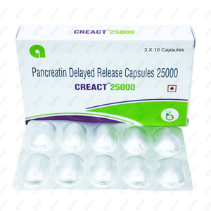 Creact 25000 Capsule 10's