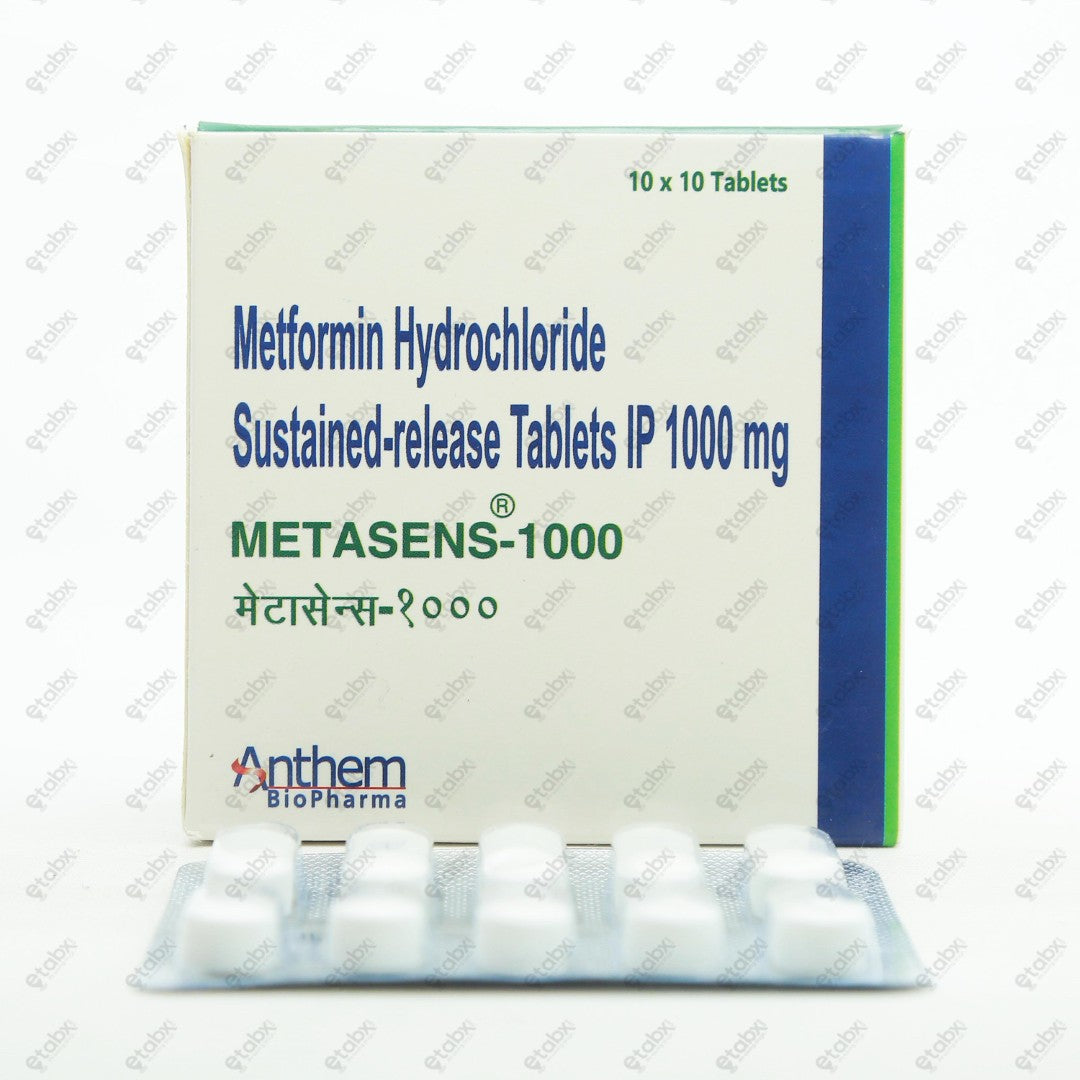 Metasens 1000mg Tablet 10's